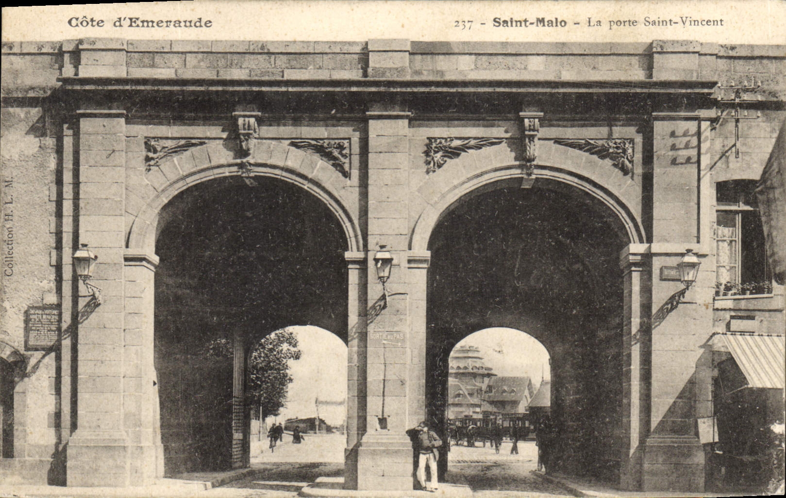 Saint-Malo — La porte Saint-Vincent — Côte d’Émeraude, n°237