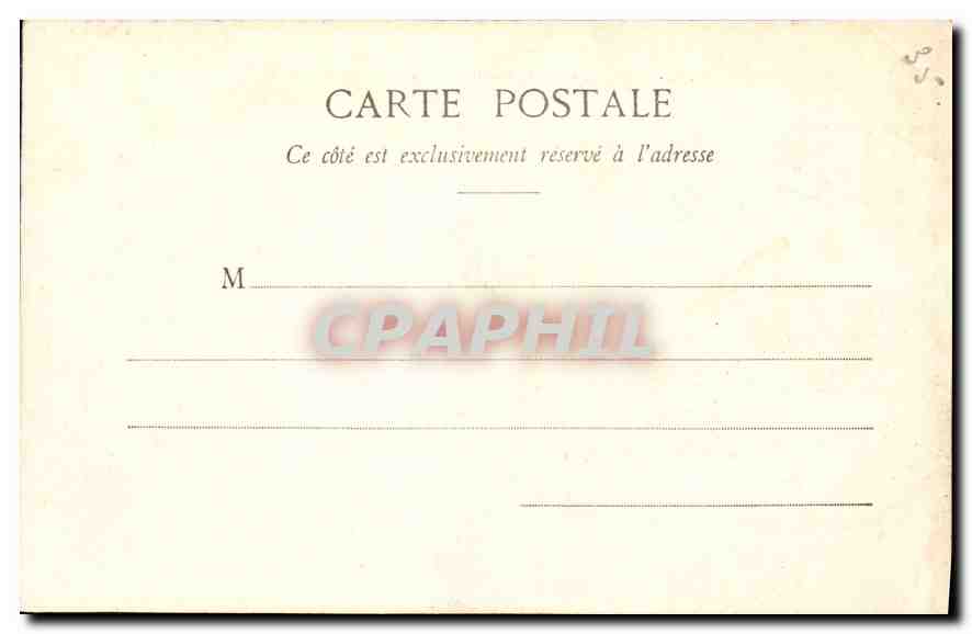 St-Malo - La Plage et le Château — Cote d'Émeraude, n°186 — Verso