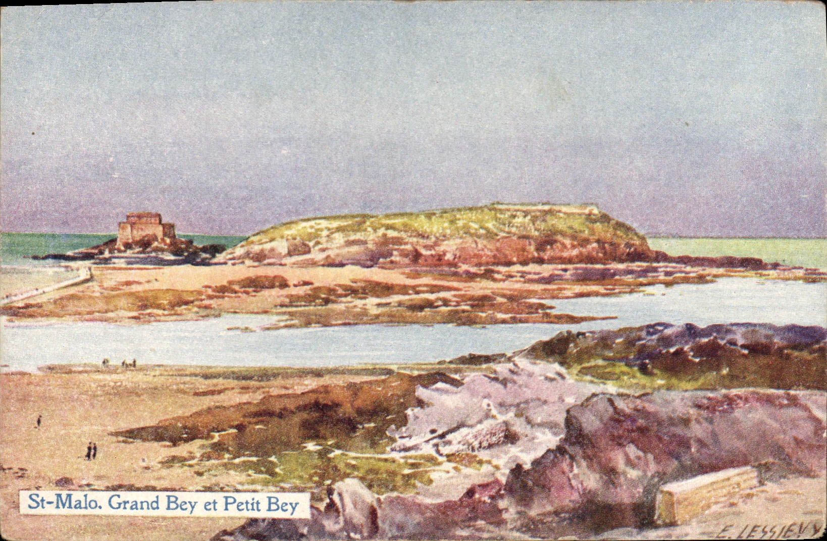 St-Malo. Grand Bey et Petit Bey — E. Lessien