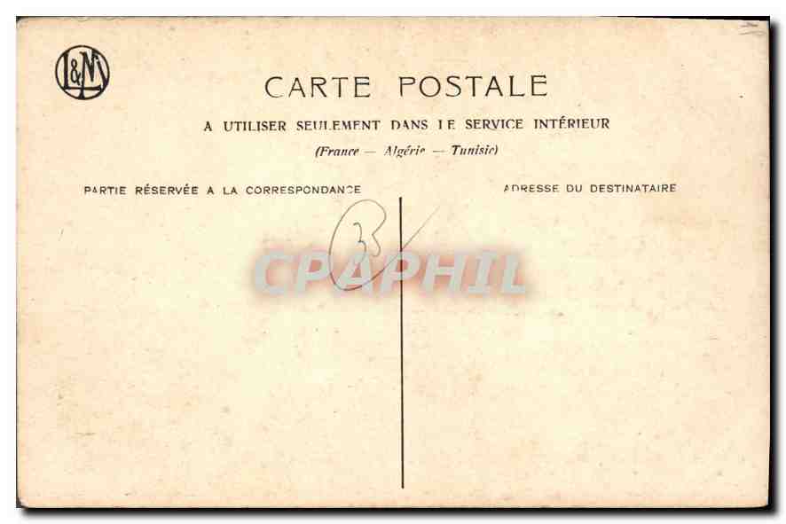 St-Malo. Grand Bey et Petit Bey — E. Lessien — Verso
