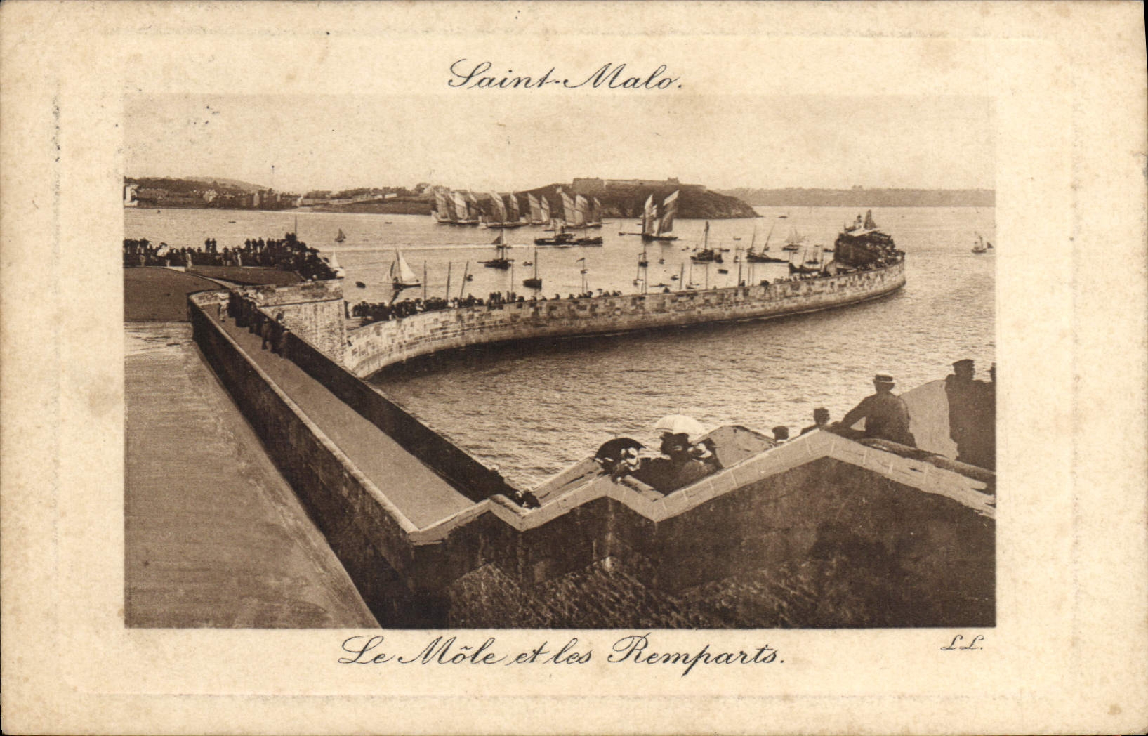 Saint-Malo — El Môle y los Baluartes — L.L.