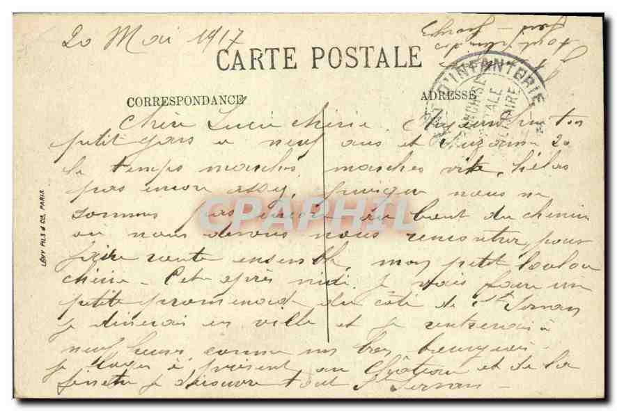 Saint-Malo — Ansicht auf die Stadt vom Môle — LL. — Rückseite