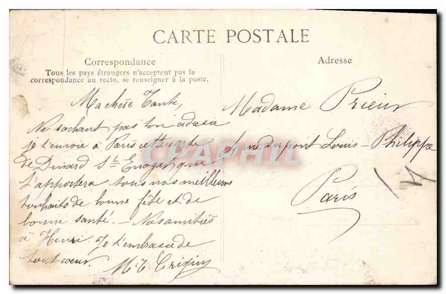 Saint-Malo — Môle des Noires — Côte d'Emeraude — Éditeur Côte d'Emeraude, n° 1489 — Achterkant