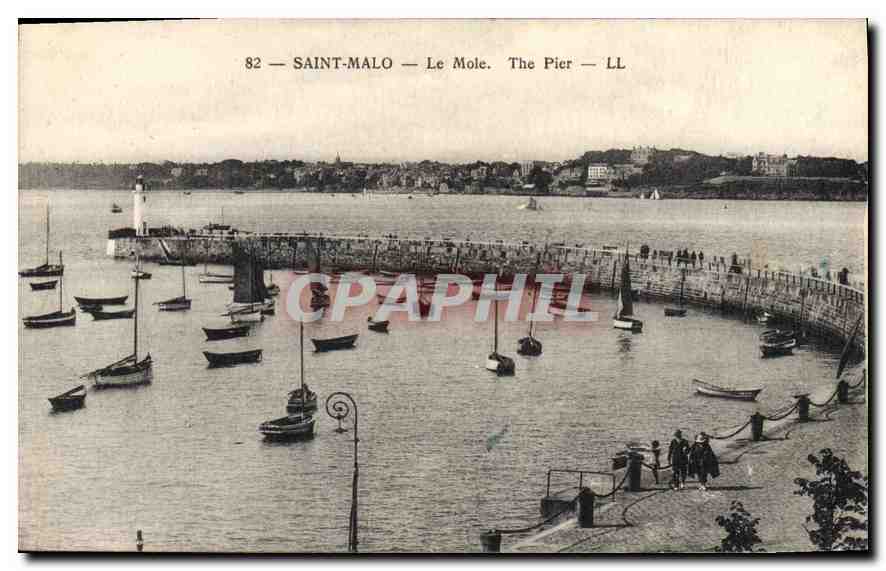 Saint-Malo — Le Môle — The Pier — LL