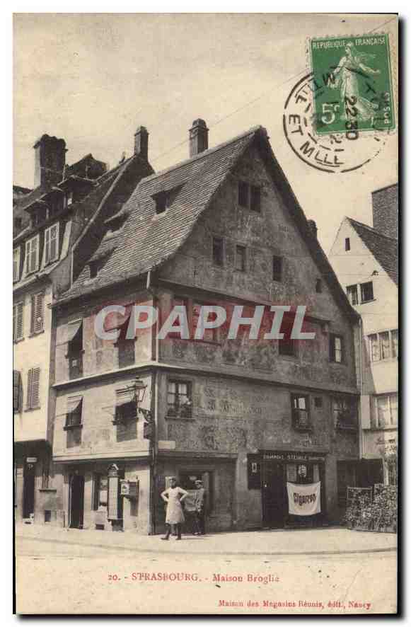 Strasbourg - Maison Bröglic - Magasins Réunis, édit. Nasey