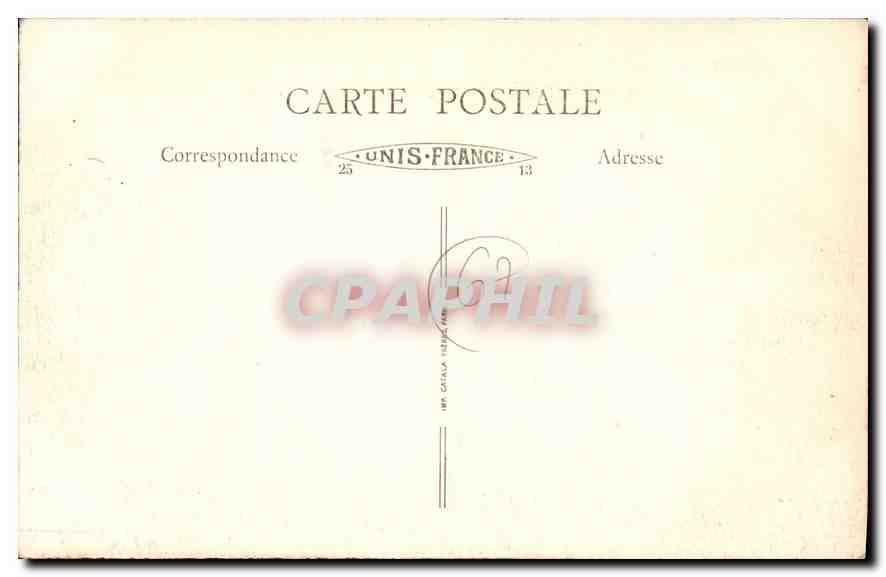 CPA Strasbourg Vue sur l'lll Blick auf die III  — Rückseite