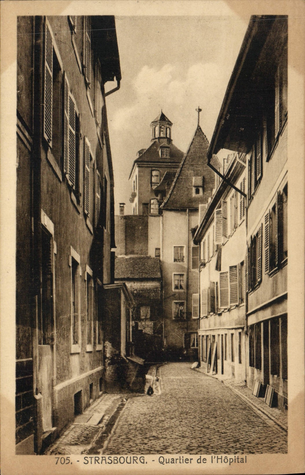 CPA Strasbourg Quarter de l'Hopital 