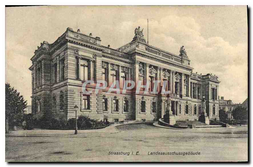 CPA Strassburg Landesausschussgebaude 