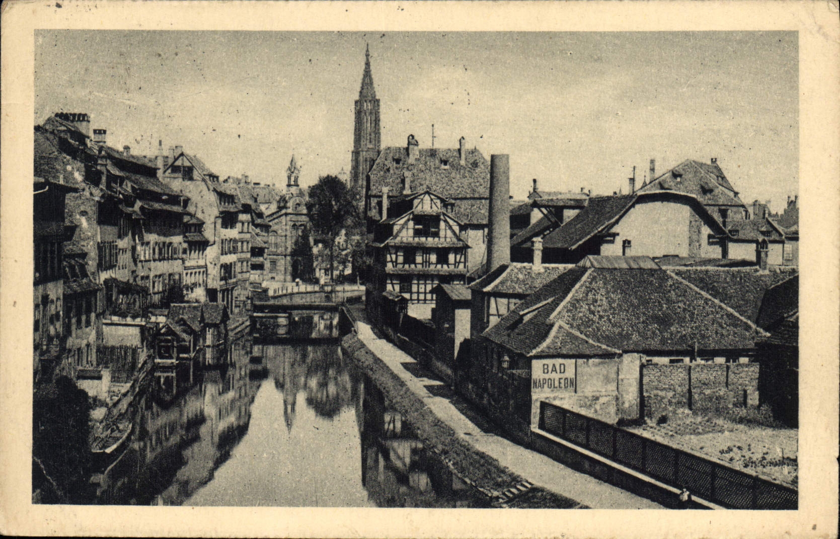 CPA Strasbourg Quai de la Petite France