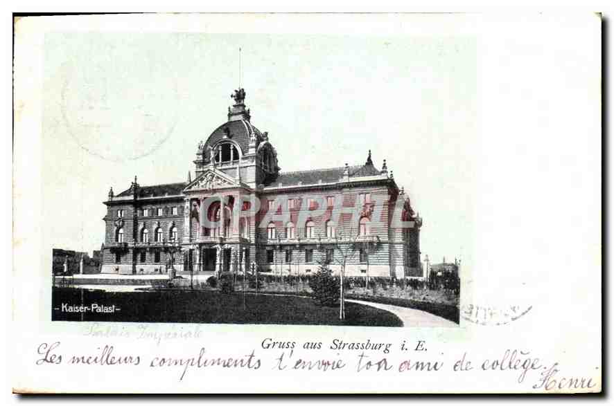 CPA Gruss aus Strassburg 