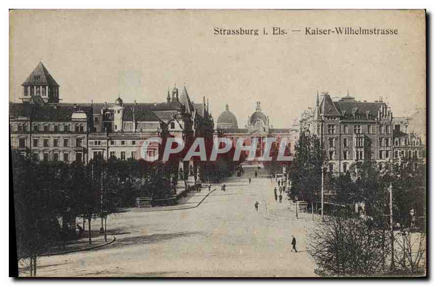 CPA Strasburg Kaiser Wilhelmstrasse 