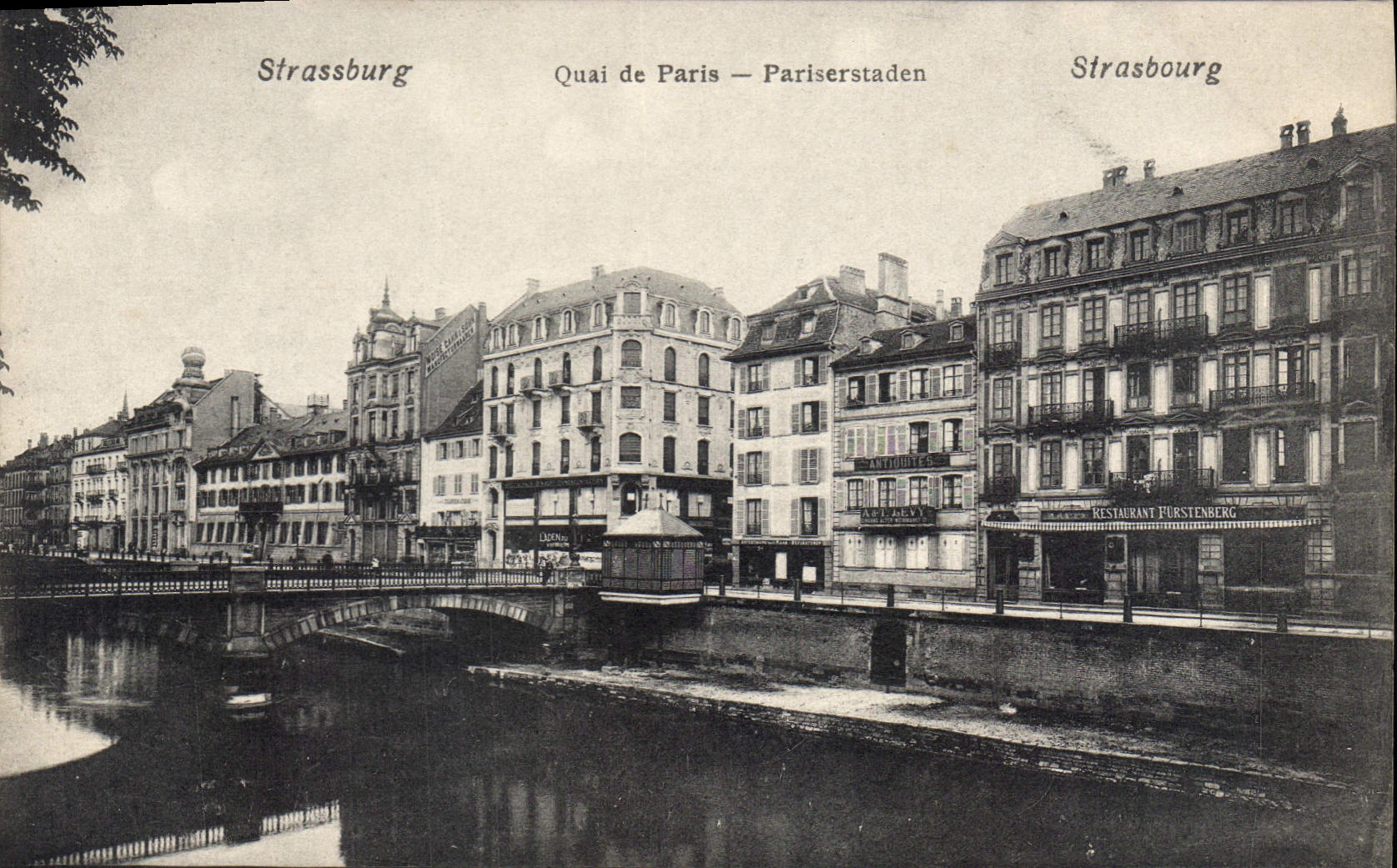 CPA Strasbourg Pariserstaden 