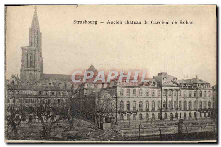 CPA Strasbourg Ancien chateau du Cardinal de Rohan 