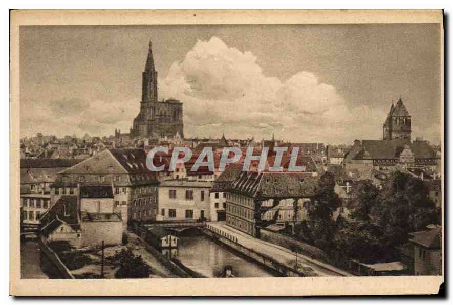 CPA Strasbourg IE Gesamtansicht 