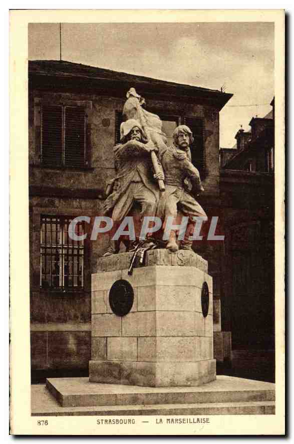 CPA Strasbourg La Marseillaise