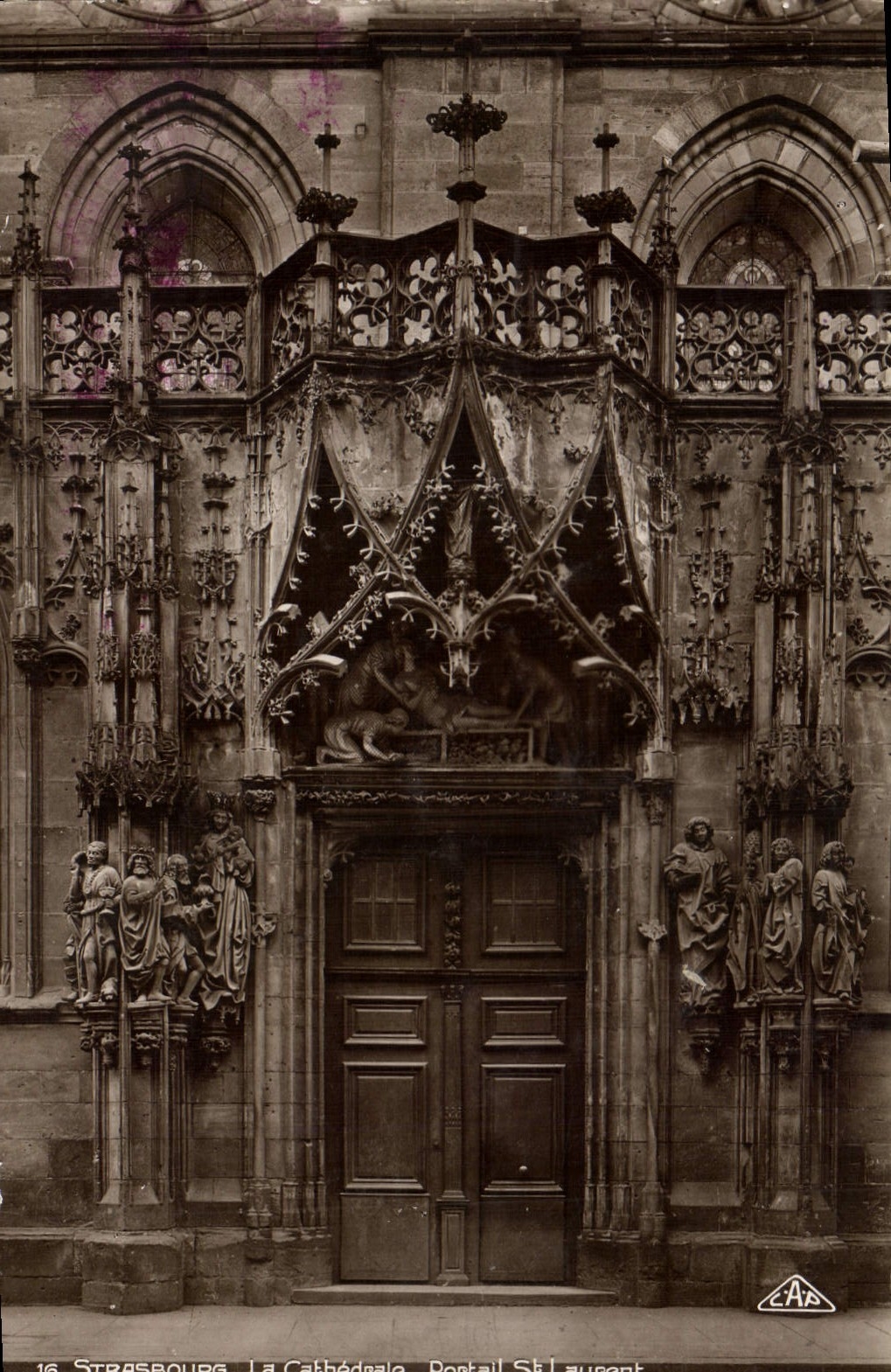 CPA Strasbourg La Cathedrale 