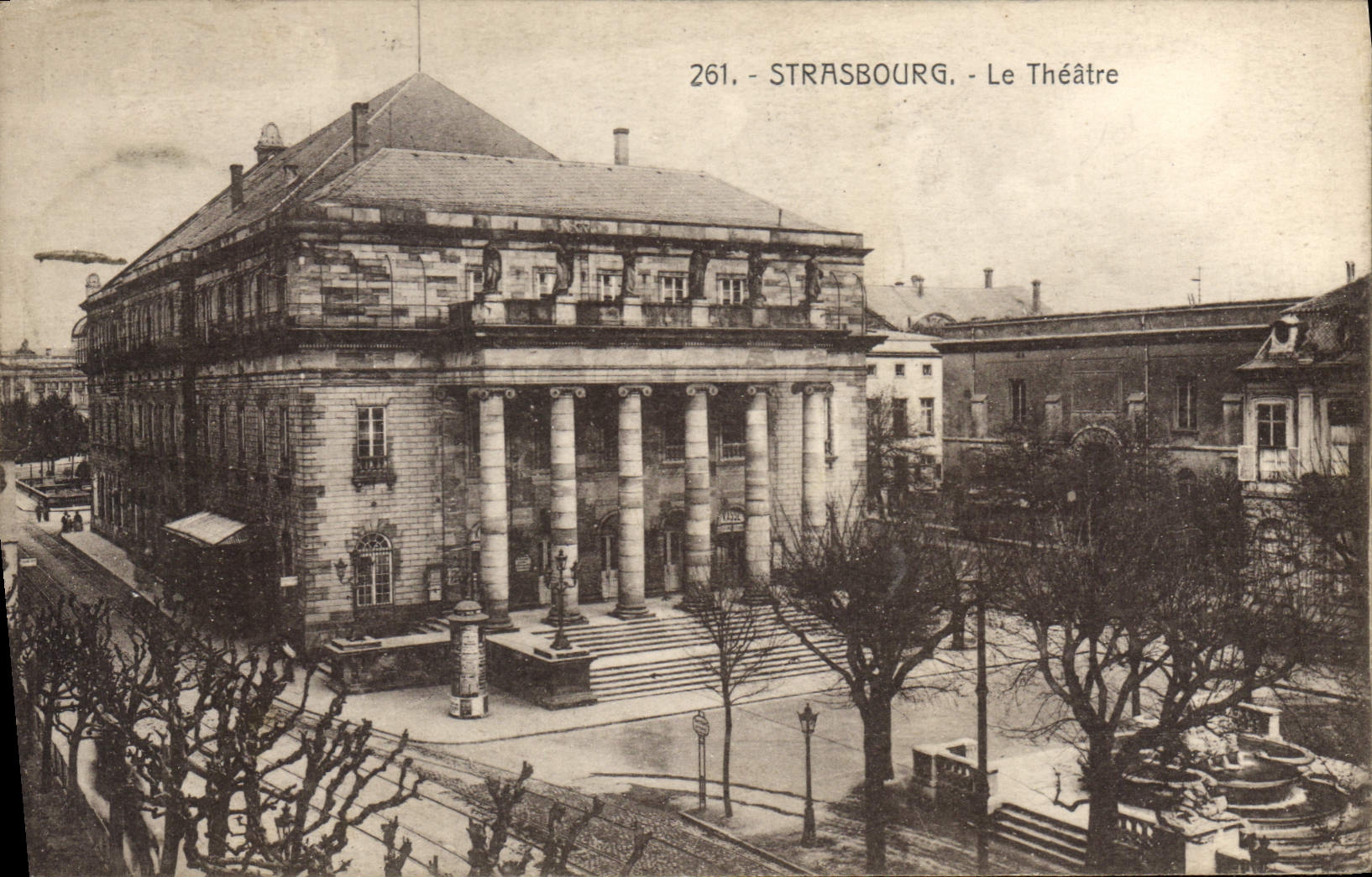 CPA Strasbourg Le Theatre 