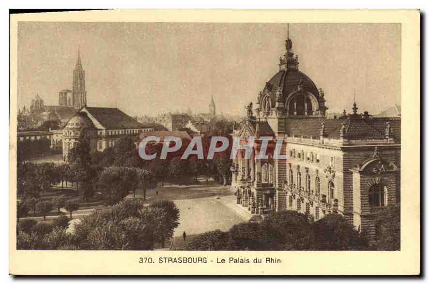 Strasbourg - Das Rheinpalast — Verlag CPAPHIL, Seriennummer 370