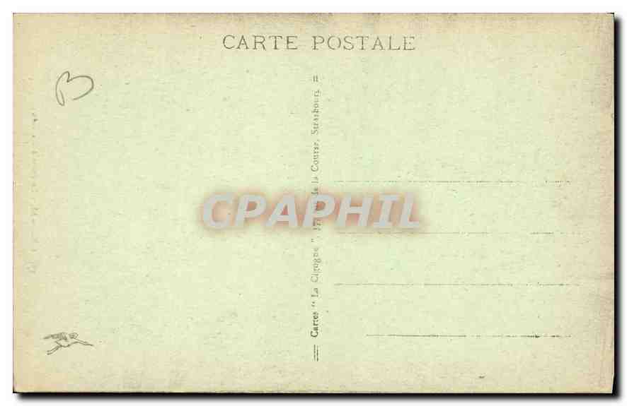 CPA Obernai Le Puits a six seaux  — Rückseite