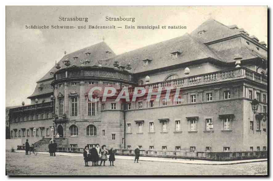 CPA Strasbourg Bain municipal et natation 