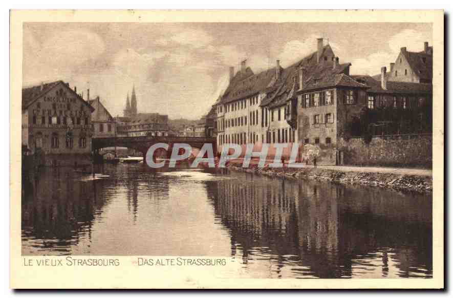 CPA Le vieux Strasbourg 