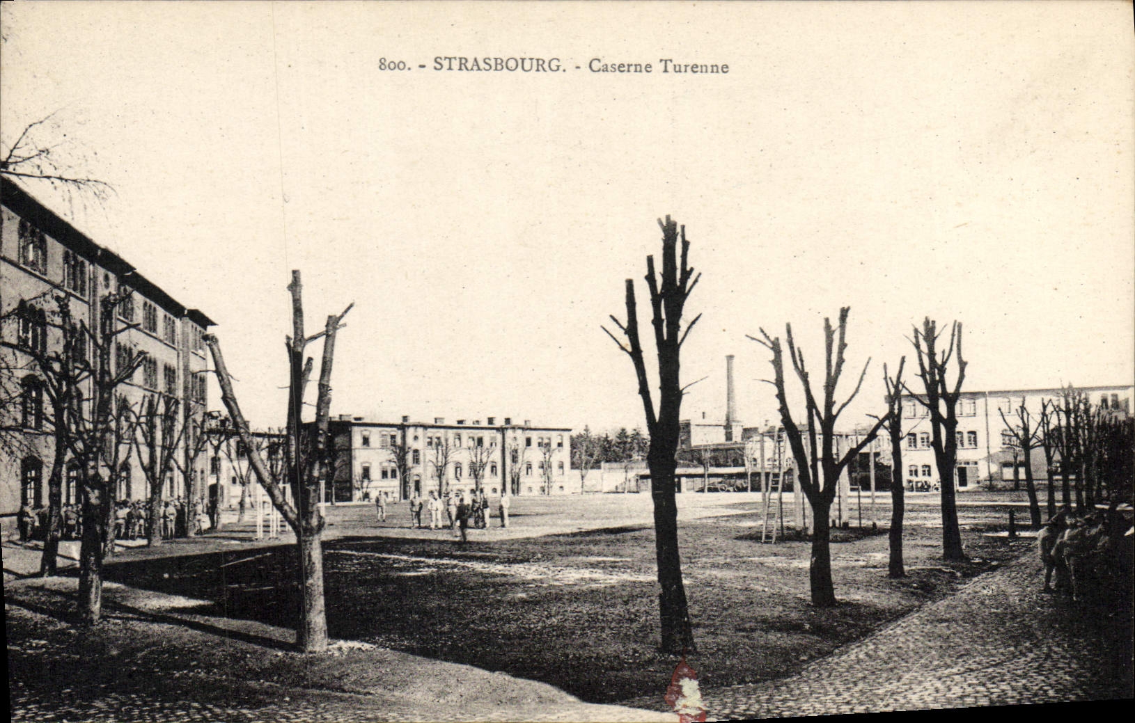 CPA Strasbourg Caserne Turenne 