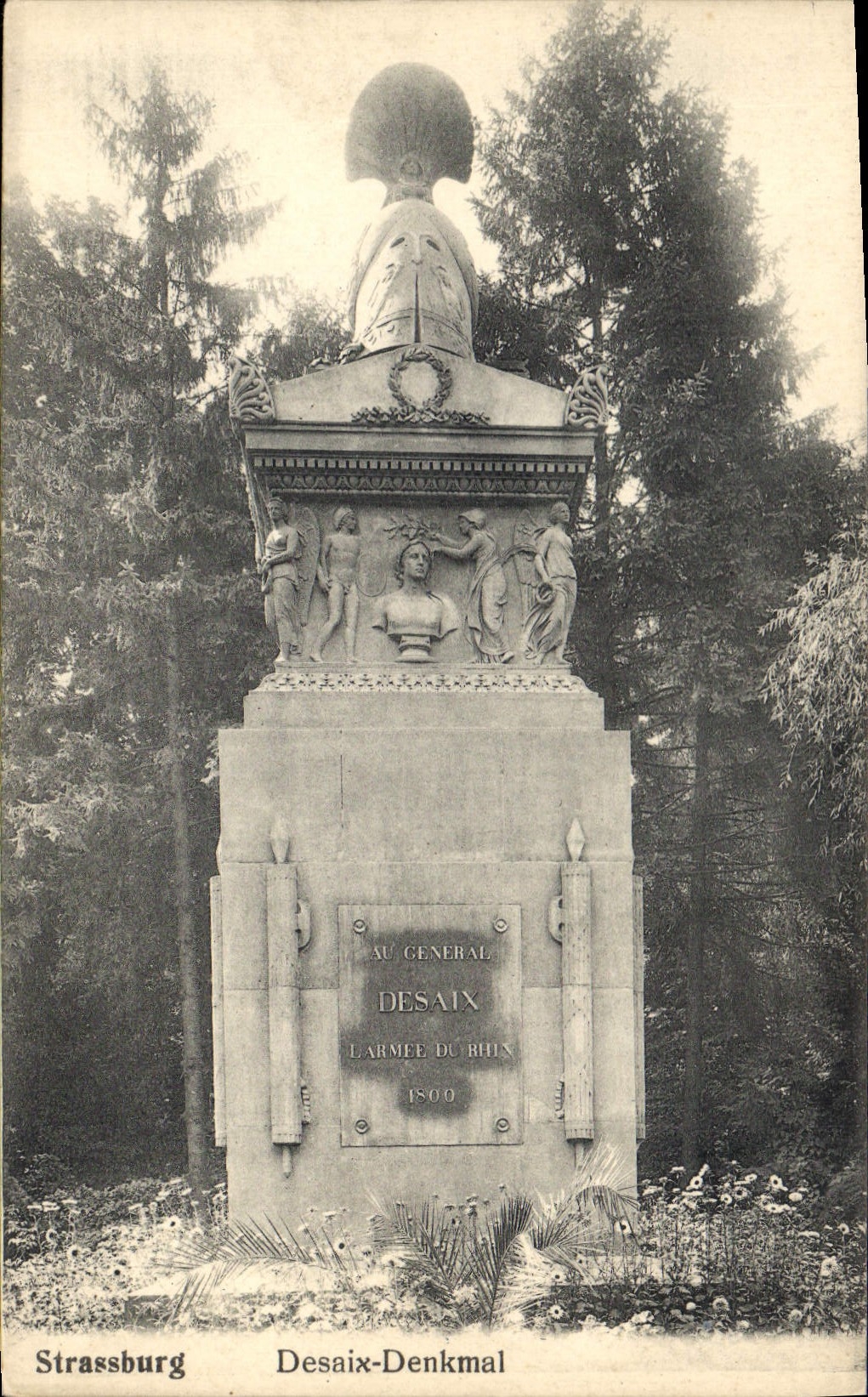 CPA Strassburg Desaix Denkmal 