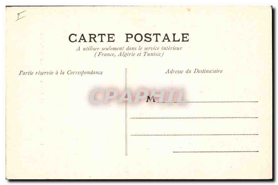 CPA Beziers Cathedrale St Nazaire Le chœur — Rückseite