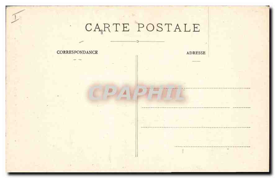 CPA Beziers Abaide de la Cathedrale Saint Nazaire  — Back