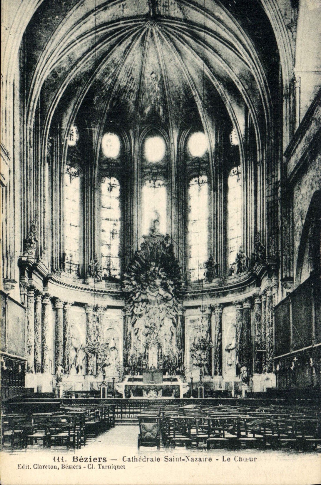 Béziers - Cathédrale Saint-Nazaire - Le Chœur