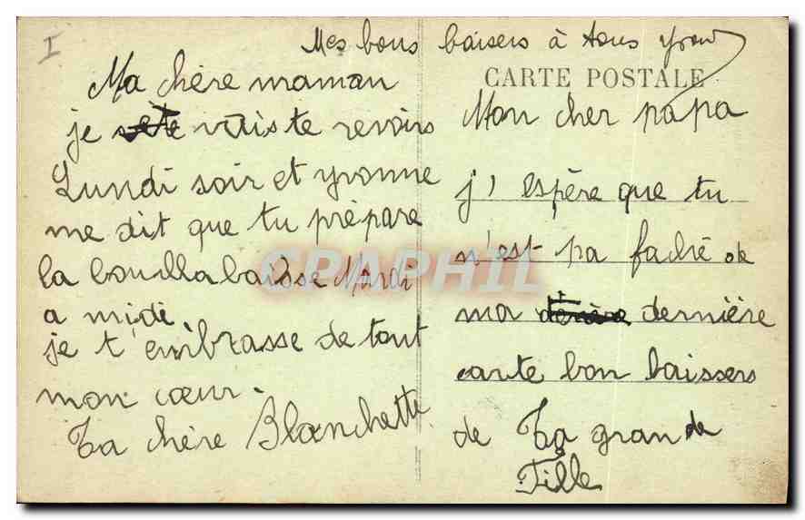 Béziers — Monument aux Morts et à la Victoire du Maître Injalbert — Éd. Claret — Verso
