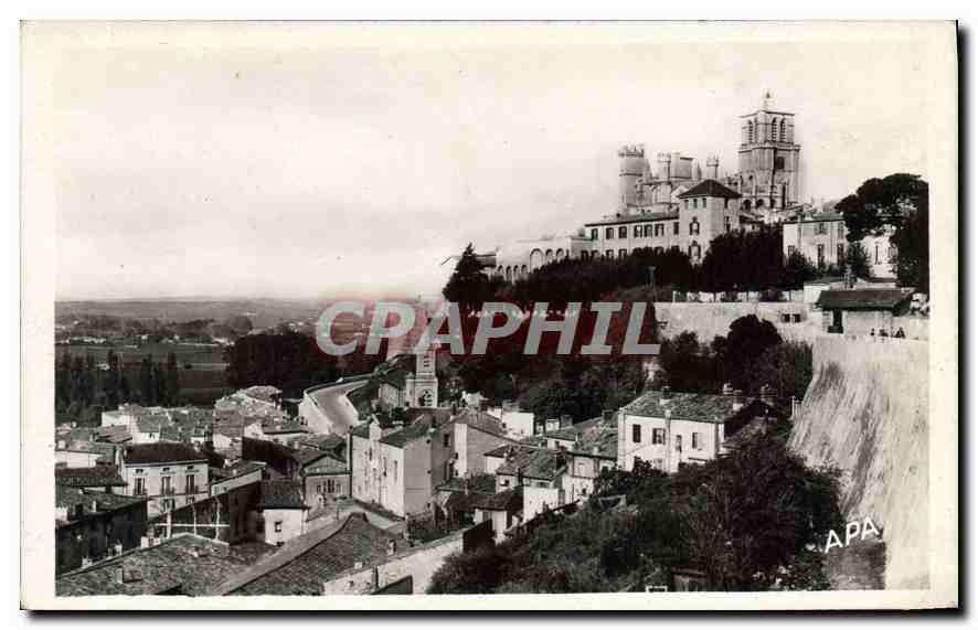 Vue de la ville de Béziers — éditeur APA