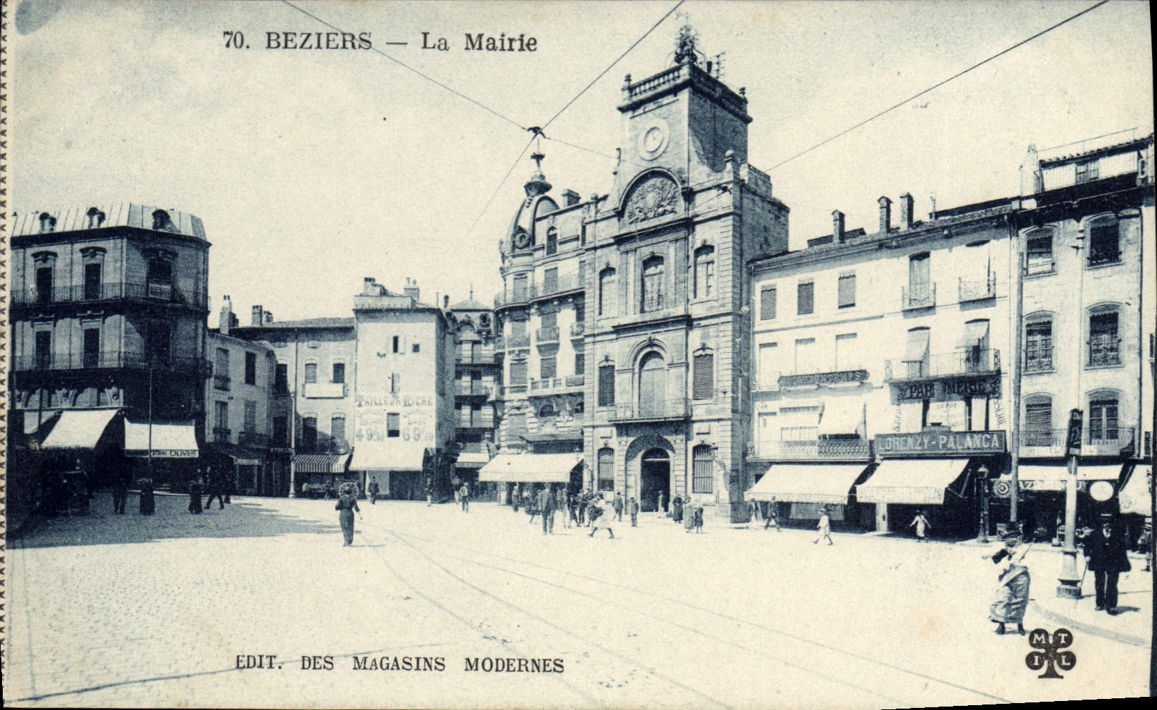 Beziers — La Mairie — Édit. Des Magasins Modernes
