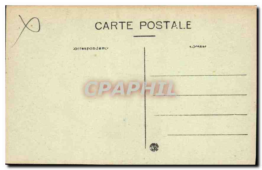 CPA Beziers La Place de la Citadelle a vol d'oiseau  — Back