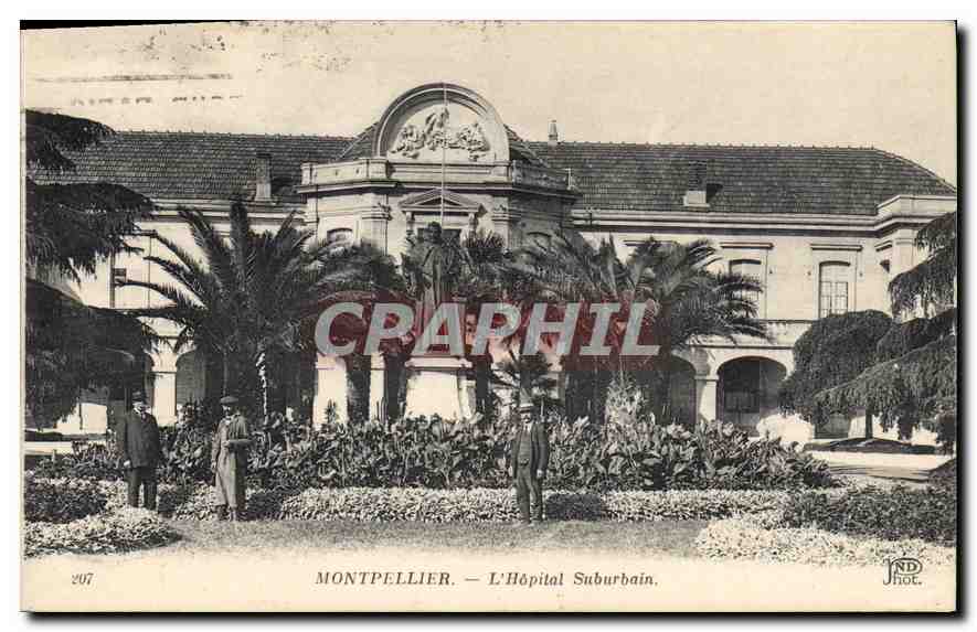 Montpellier — L'Hôpital Suburbain — JND Phot.