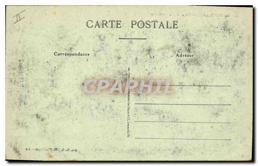 CPA Montpellier Place de la Comedie  — Rückseite