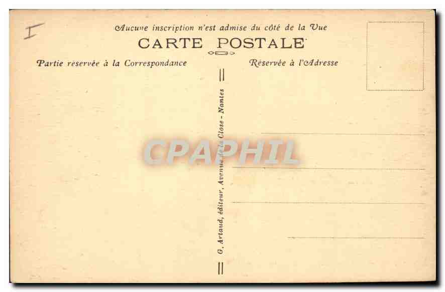CPA Montpellier Un coin du Jardin de l'Esplanade  — Rückseite