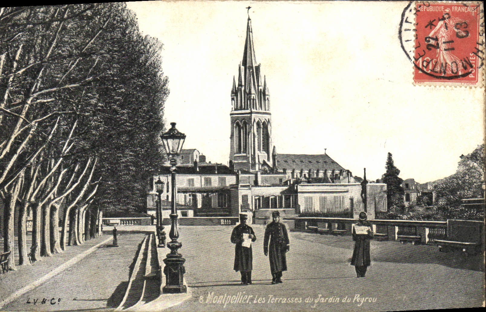 CPA Montpellier Les Terrasses du Jardin du Peyrou 