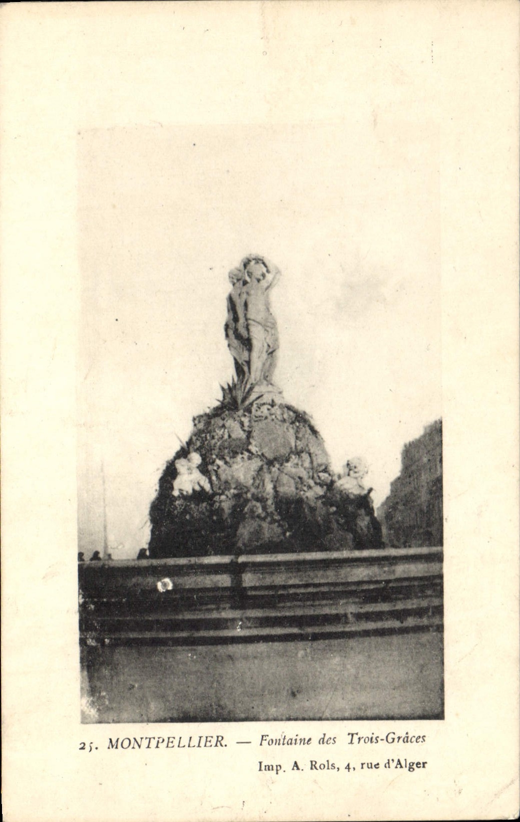 CPA Montpellier Fontaine des Trois Graces 