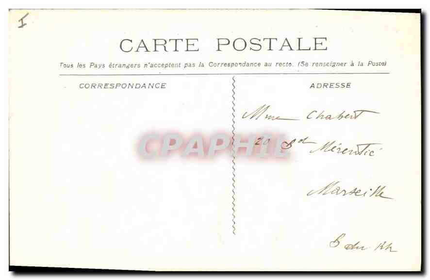 Montpellier - L'Arc-de-Triomphe et le Palais de Justice. L. R. - C. Claubury — Rückseite