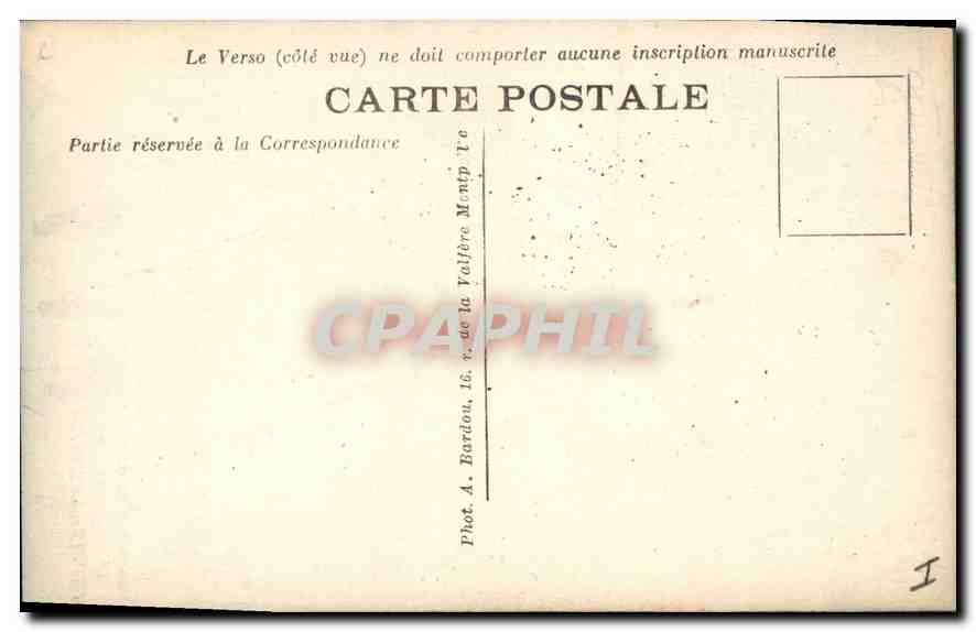 Montpellier — Cathédrale et Faculté de Médecine — Phot. A. Bardou, 16, rue de la Valfère — Verso
