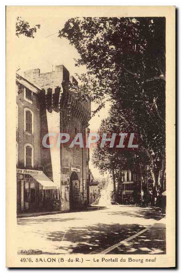 CPA Salon B du R Le Portail du Bourg neuf 
