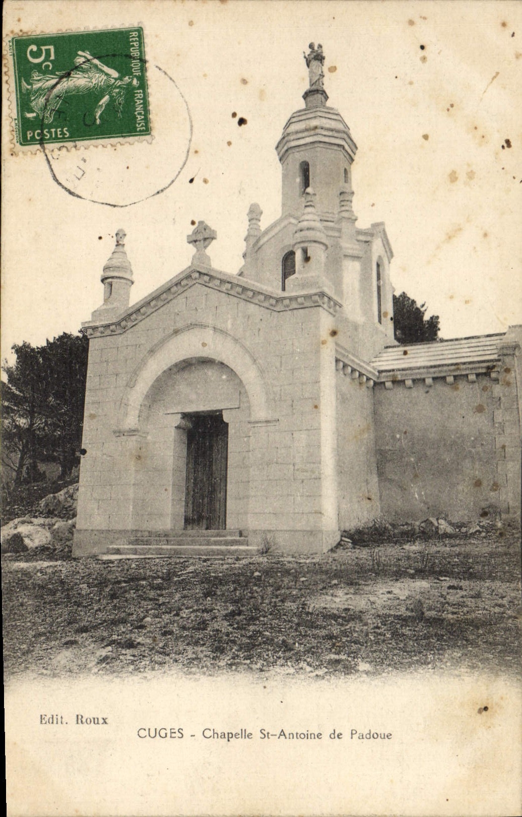 Cuges - Chapelle Saint-Antoine de Padoue — Edit. Roux