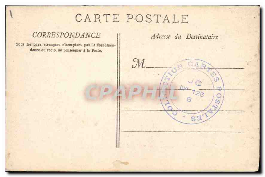 CPA Roquefavour L'Arc Le Pont du Chemin de fer  — Rückseite