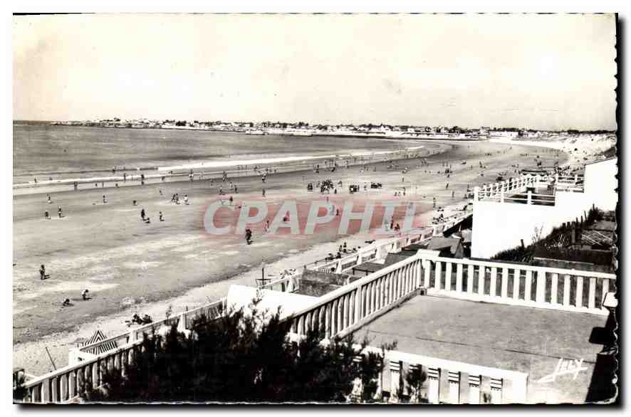 CPA Plage de Saint Gilles sur Vie 