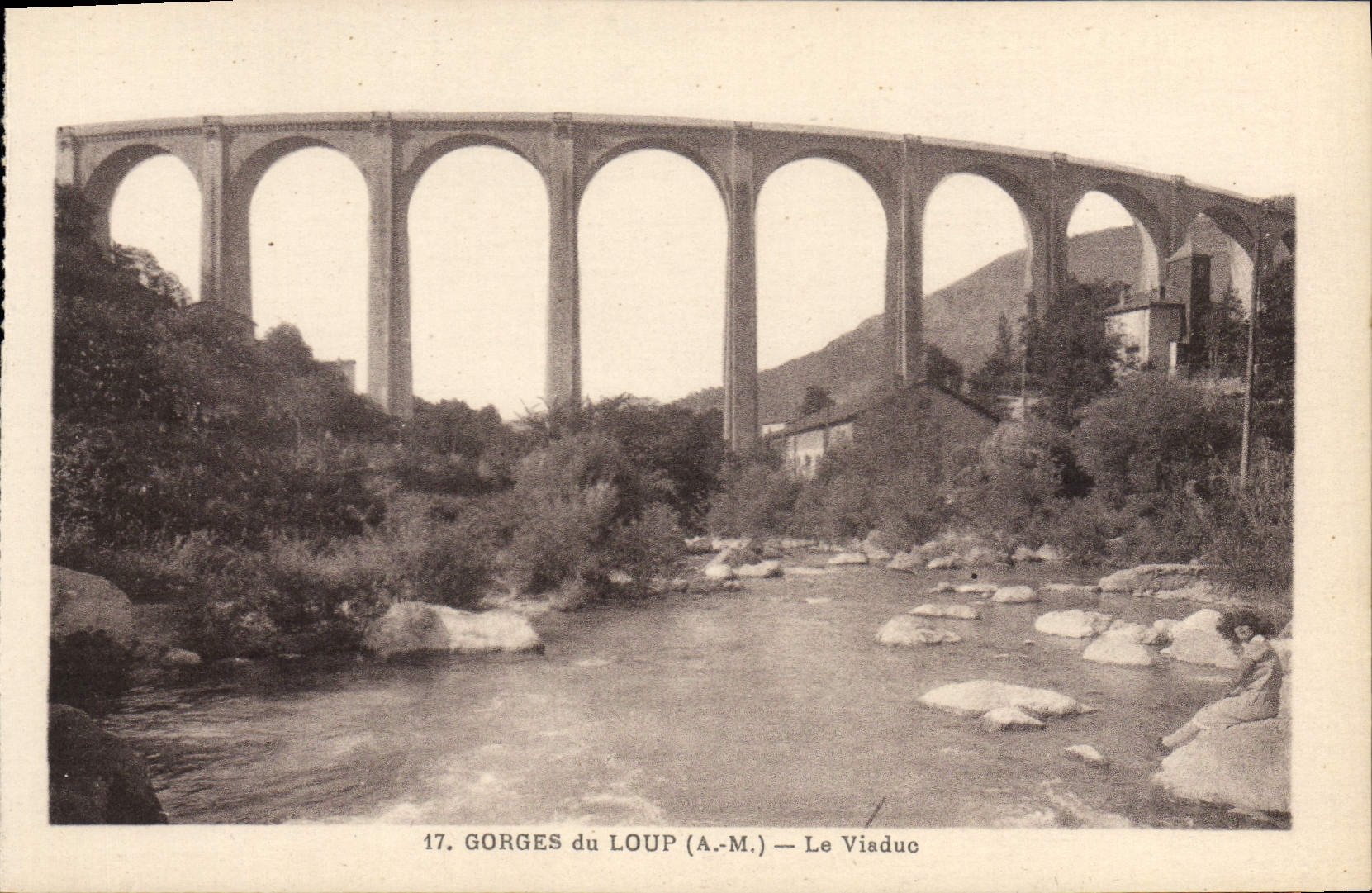 CPA Gorges du Loup AM Le Visduc 