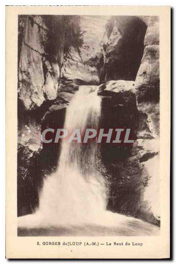 CPA Gorges du Loup AM Le Saut du Loup 