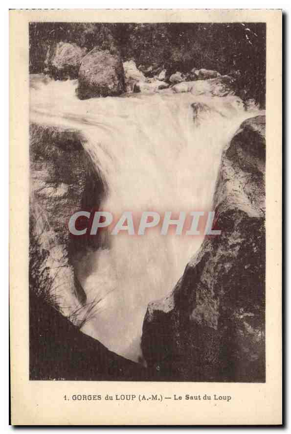 CPA Gorges du Loup AM Le Saut du Loup 