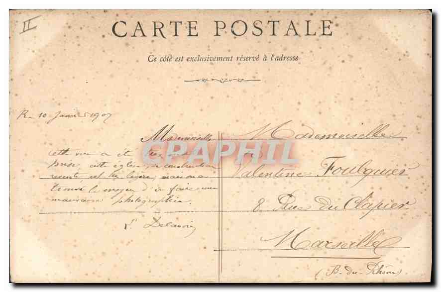 Rochefort-sur-Mer — Église Notre-Dame — éditeur non identifié, n° de série non visible — Rückseite