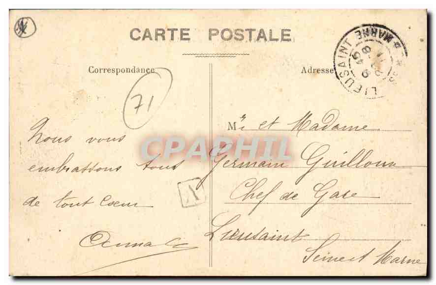 CPA Le Morvan Illustre La Vallee de la Cure au pont du Monthal  — Rückseite